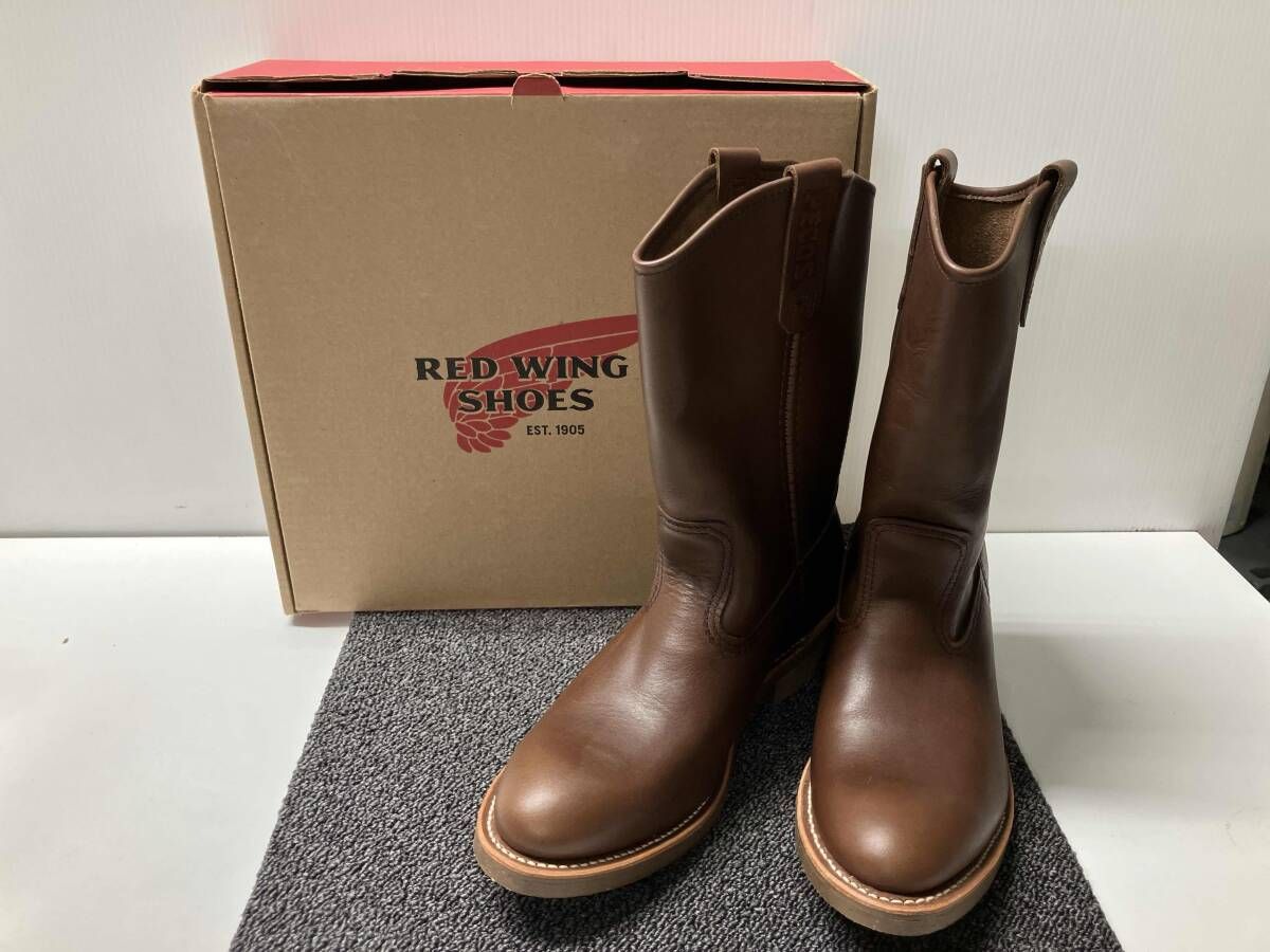 ★箱付き★ RED WING レッドウィング 1155 サイズUS9 27cm ワークブーツ ペコス ブラウン 茶 29,426円