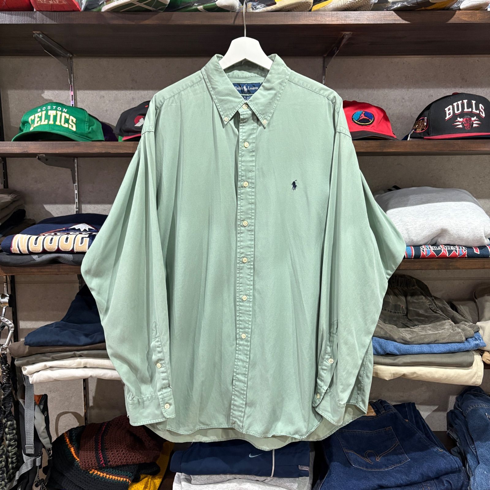 【90s / Ralph Lauren / 62% SILK 38% COTTON / BLAKE / XL / (China)】