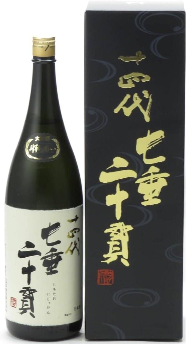 十四代 純米大吟醸 七垂二十貫 専用カートン入 1800ml 85,250円