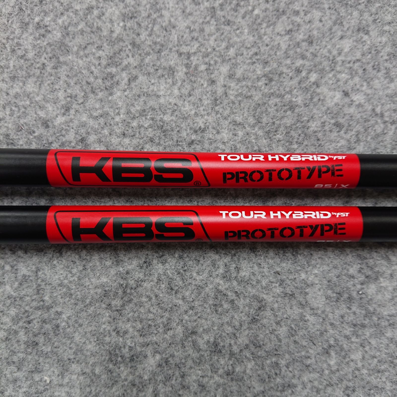 KBS TOUR HYBRID PROTOTYPE 85 (X) UT用 2本セット ピンスリーブ付 未使用品