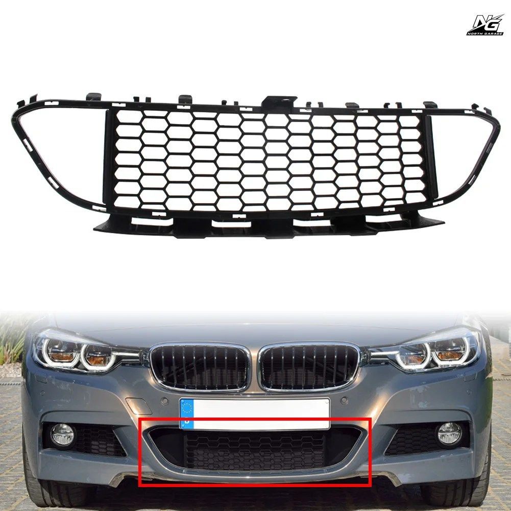 51118068124 フロントバンパーグリル下部グリルカバー ABS樹脂製 BMW 3シリーズ F30 F31 F35 Mパッケージ 2012-2018