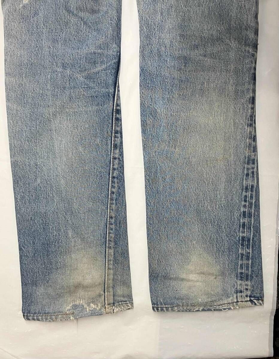 LEVIS ジーンズ ボタン裏6 66後期 70s 501 赤耳 スモールe アメリカン