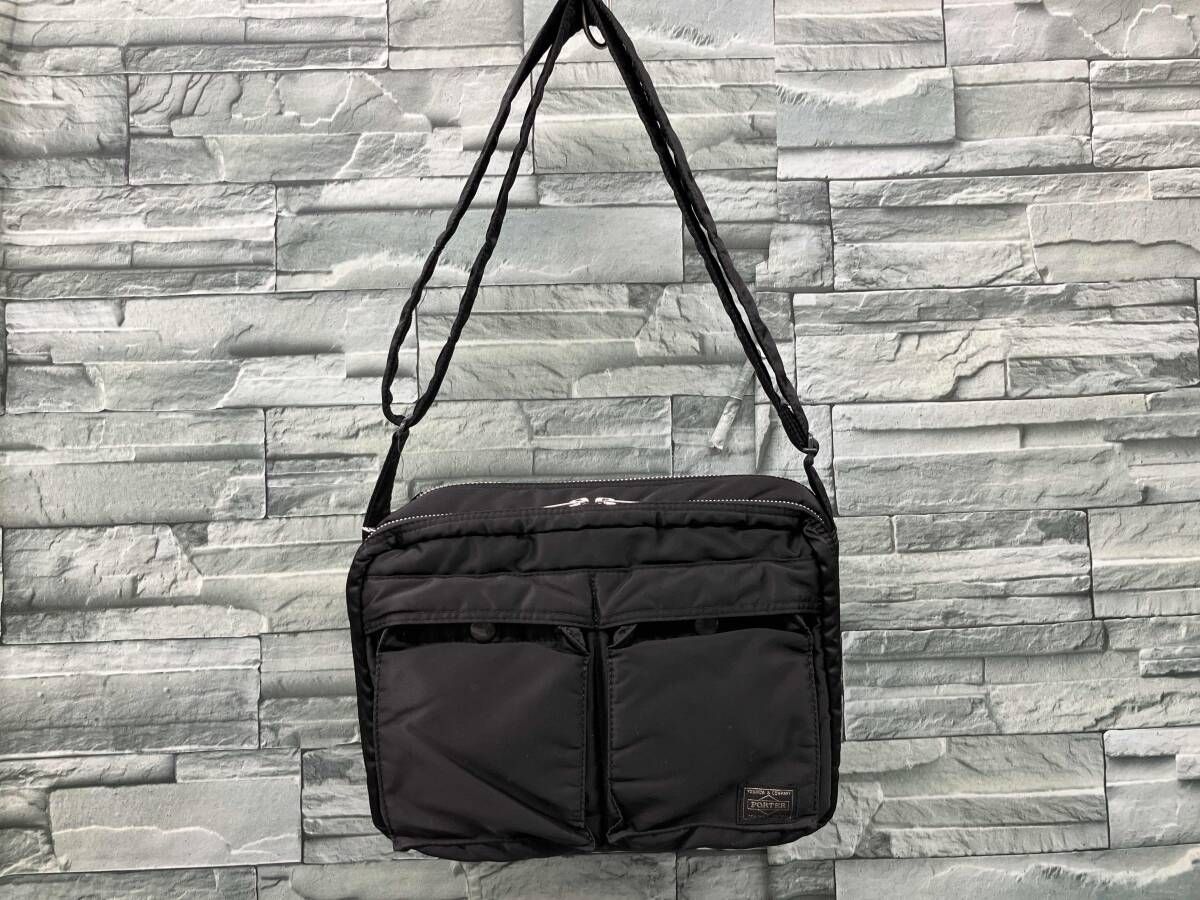 PORTER/ショルダーバッグ/タンカー/BLK/ポーター/通年