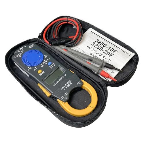 HIOKI (日置電機) ACクランプメータ 3280ー10F 【交流電流 1000A】 平均値 テスター DMM 日本製 テストリード, 携帯用ケース付属 [並行輸入品]kk 29e6e6b7