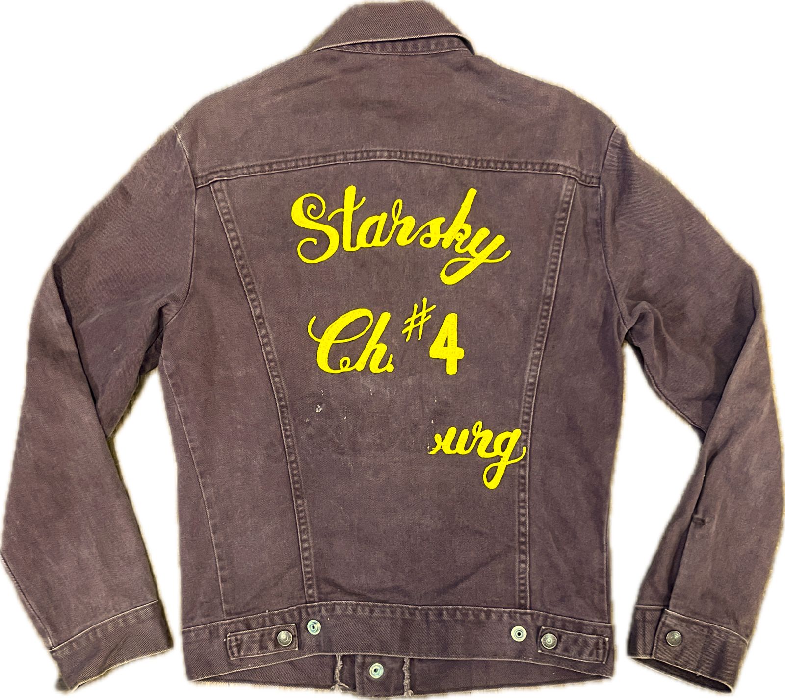 70s Levi's 70505 Brown Twill Trucker Jacket “Doug” USA製 Size 36