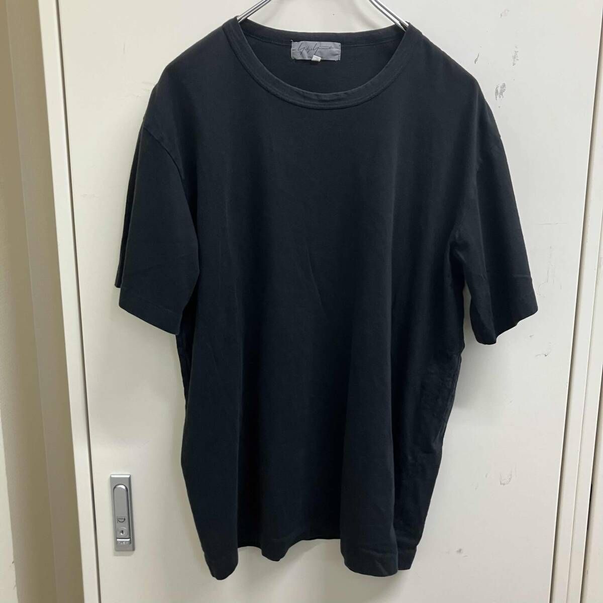 archive/00s Yohji Yamamoto pour homme crew neck cotton cutsaw HQ-T82-060 サイズ3 ヨウジヤマモトプールオム