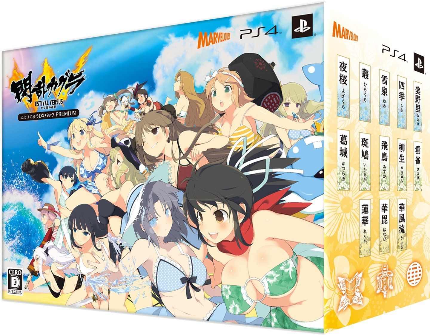 閃乱カグラ ESTIVAL VERSUS -少女達の選択- にゅうにゅうDXパック PREMIUM