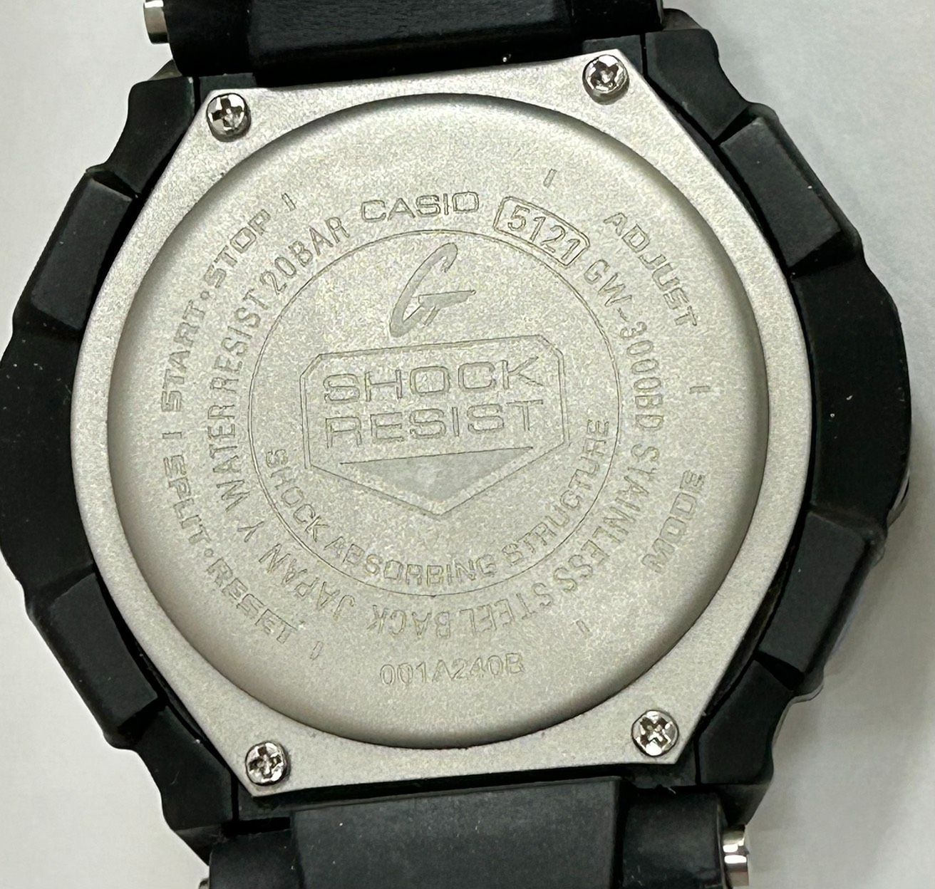 加】CASIO G-SHOCK TOUGH SOLAR 5121 GW-3000BD 腕時計 カシオ 動作 
