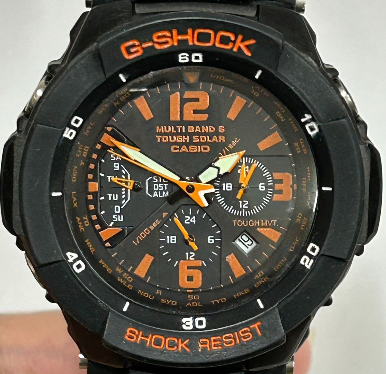 加】CASIO G-SHOCK TOUGH SOLAR 5121 GW-3000BD 腕時計 カシオ 動作 