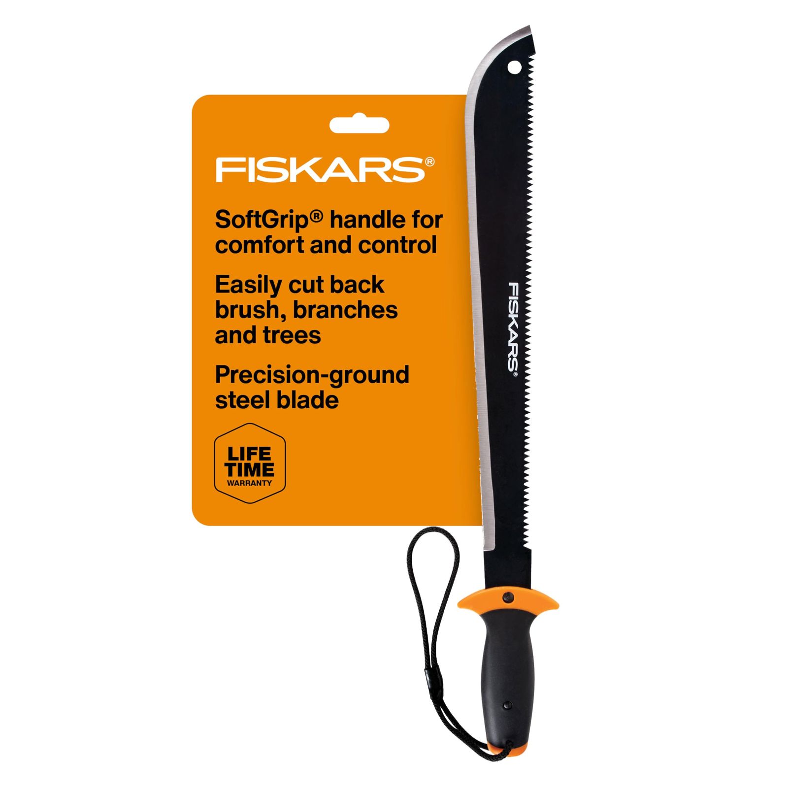 Fiskars Machete Saw 18インチ、370500-1002、マルチカラー