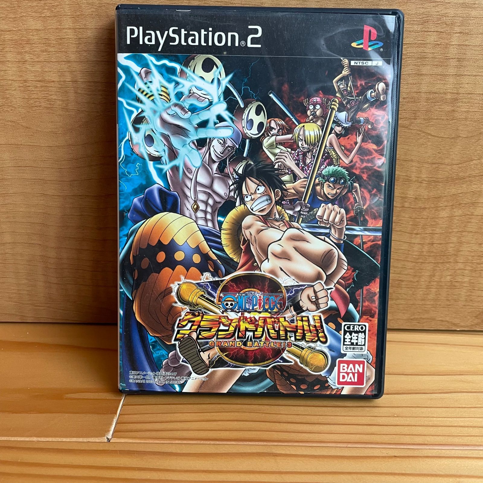 動作確認済】PlayStation2 ワンピース ONE PIECE グランドバトル3
