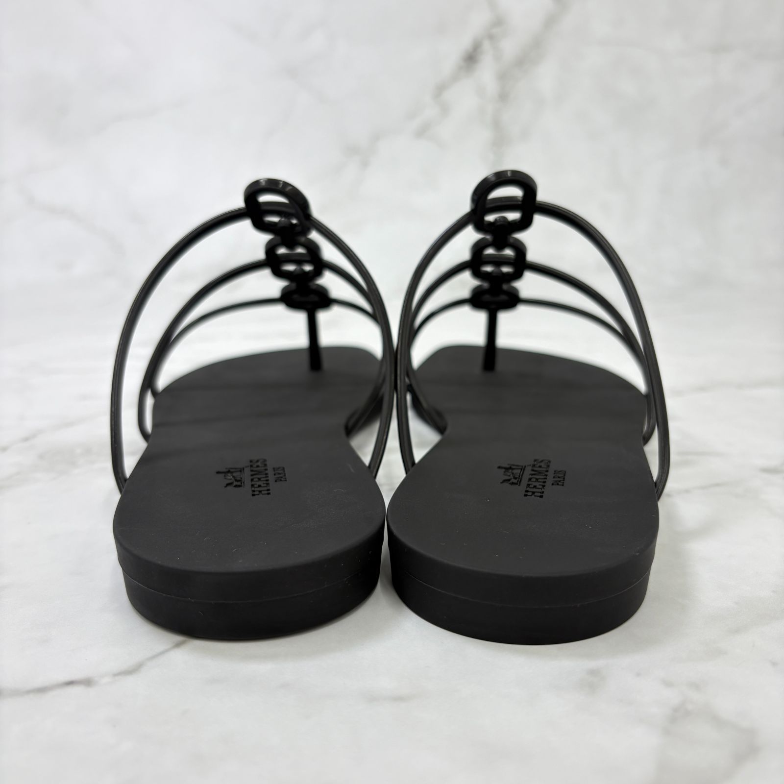 鑑定済み【 極美品 】エルメス 《 ミコノス 》 37 ( 24cm程度 