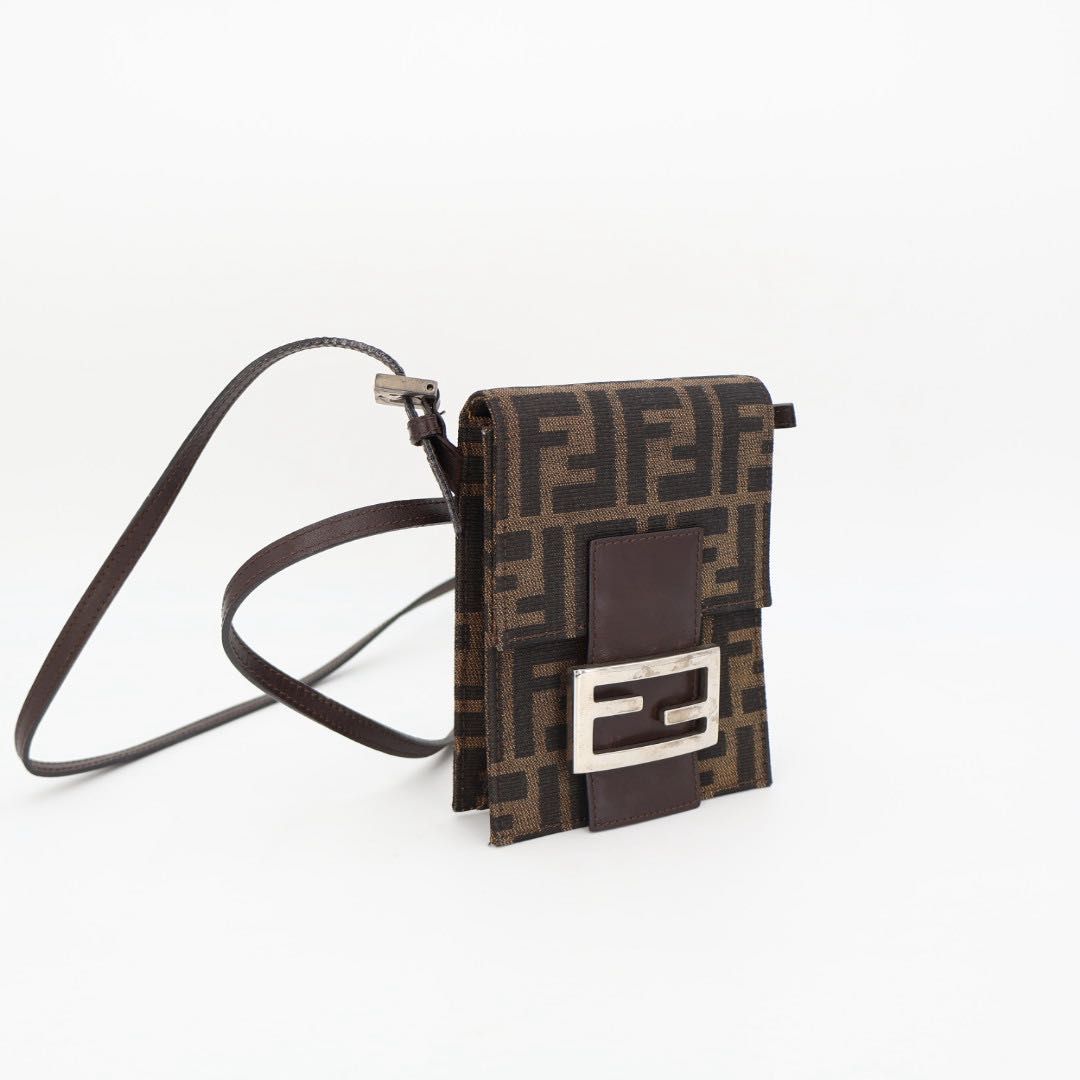 フェンディ Fendi ズッカ　ミニ　ショルダー　バッグ　マンマバケット