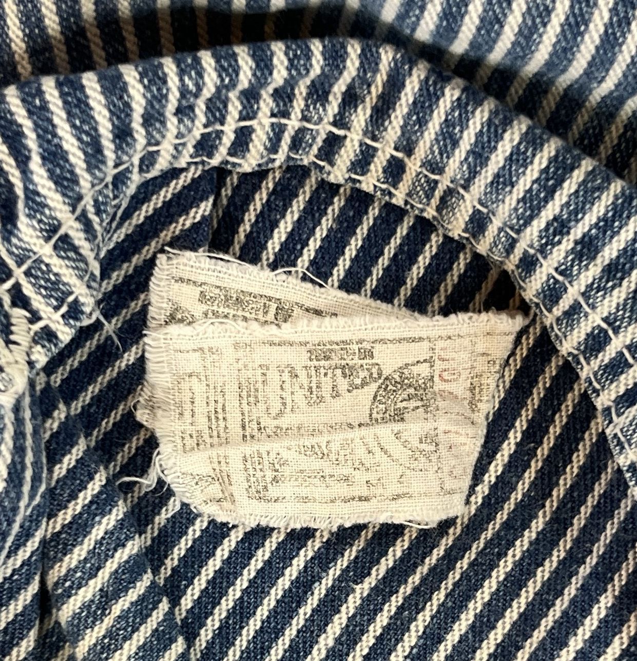 70s USA製 Lee ヒッコリーオーバーオール UNION MADE - メルカリ