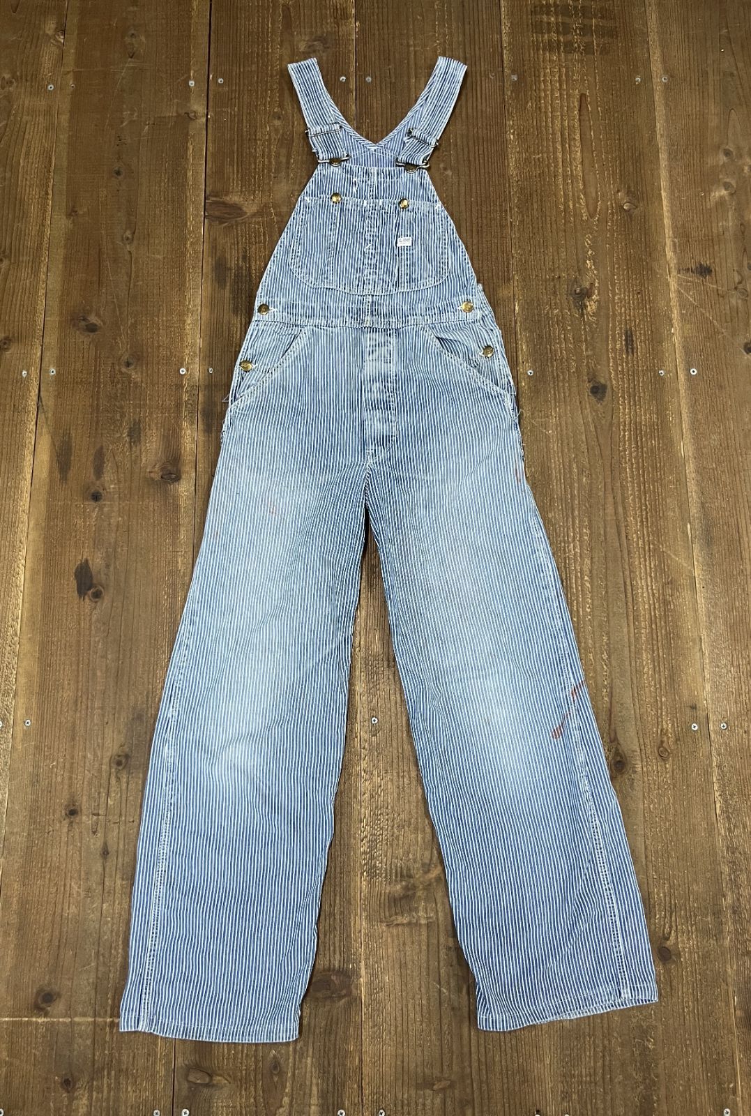 【美品】UNION MADE BY Lee リー ヒッコリー オーバーオール 70s USA製 Lee ヒッコリーオーバーオール UNION MADE - メルカリ