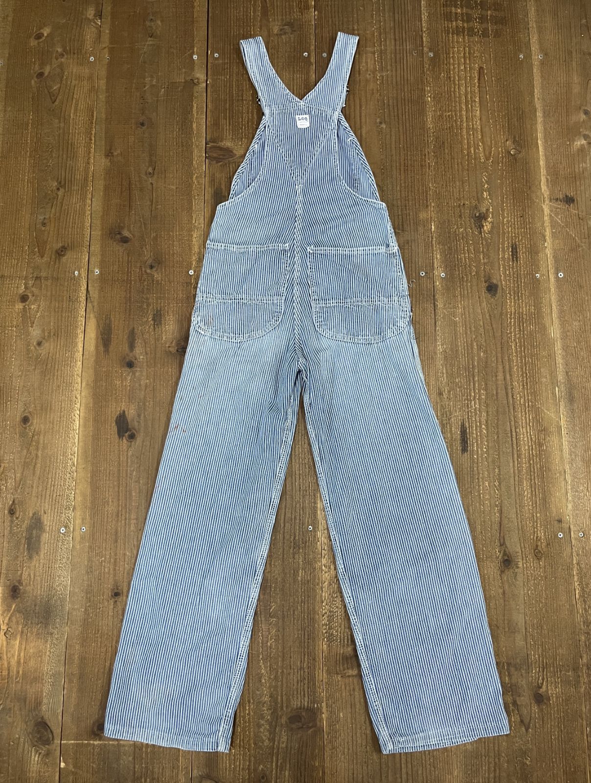 70s USA製 Lee ヒッコリーオーバーオール UNION MADE - メルカリ