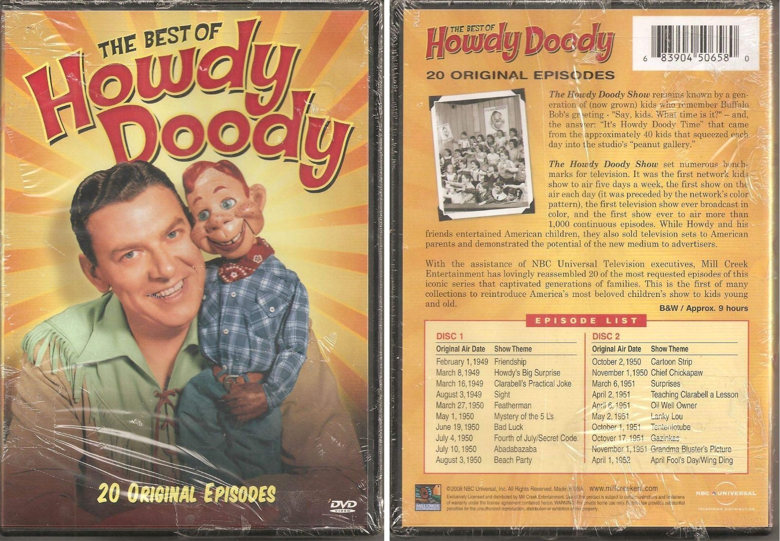 Best of Howdy Doody [DVD]