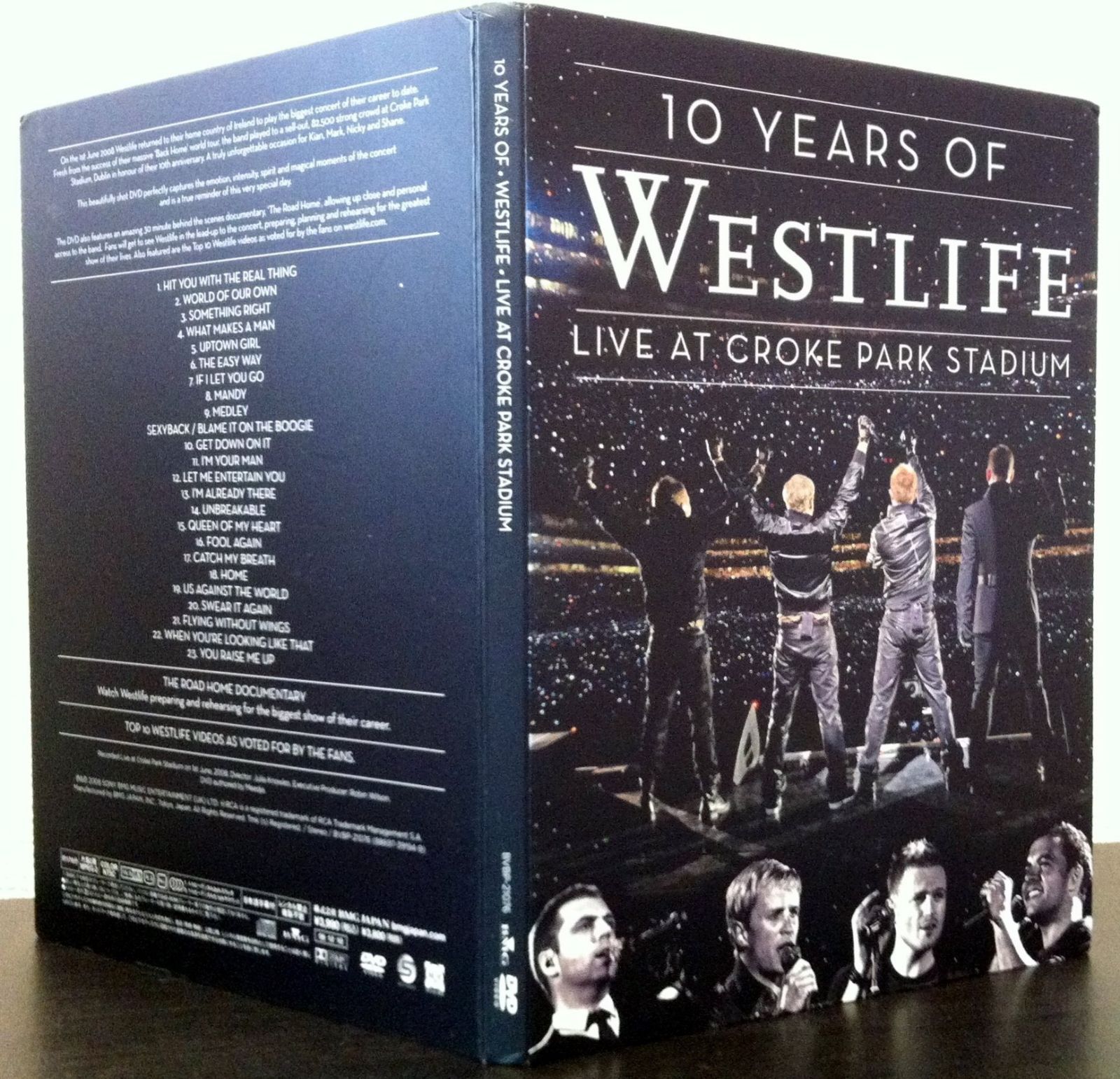 ウエストライフ 10周年記念~ライヴ・アット・クローク・パーク・スタジアム [DVD]