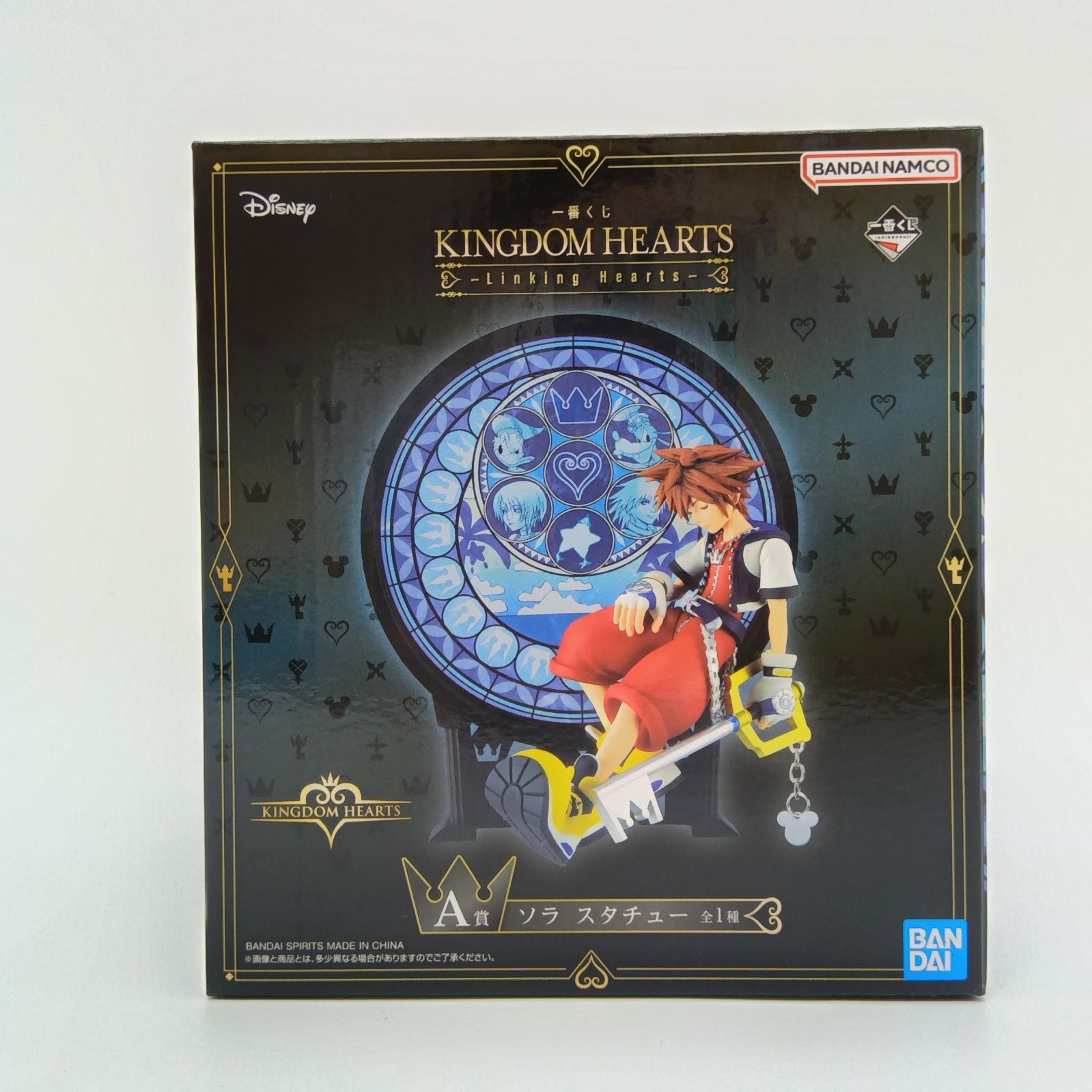 【未開封】一番くじ キングダムハーツ -Linking Hearts- A賞 ソラ スタチュー フィギュア BANDAI NAMCO バンダイ KH ディズニー Disney キャラクター グッズ スクウェア・エニックス キンハ リンクハーツ A-10-7