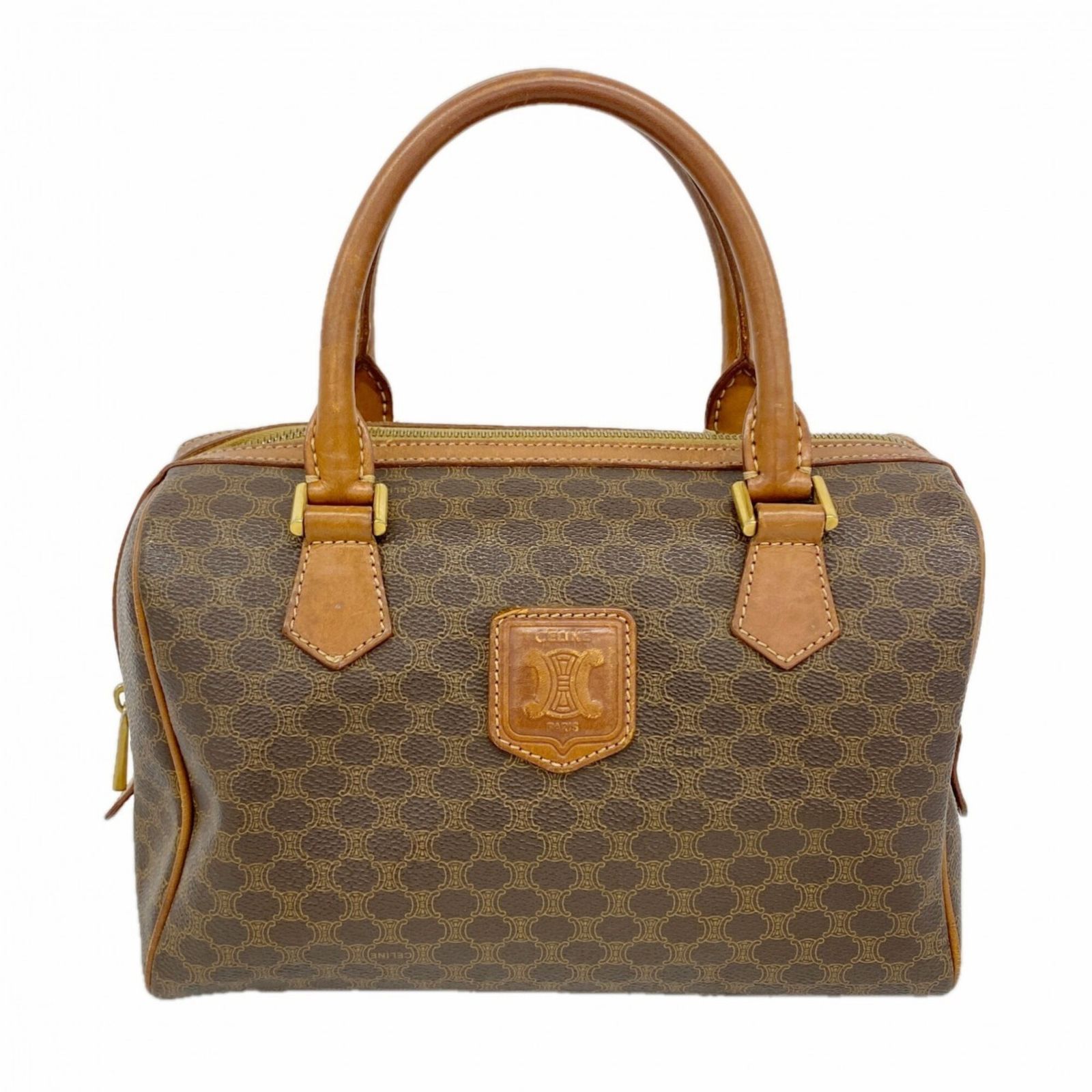 セリーヌ(Celine) セリーヌ ハンドバッグ マカダム ブラウン レディース