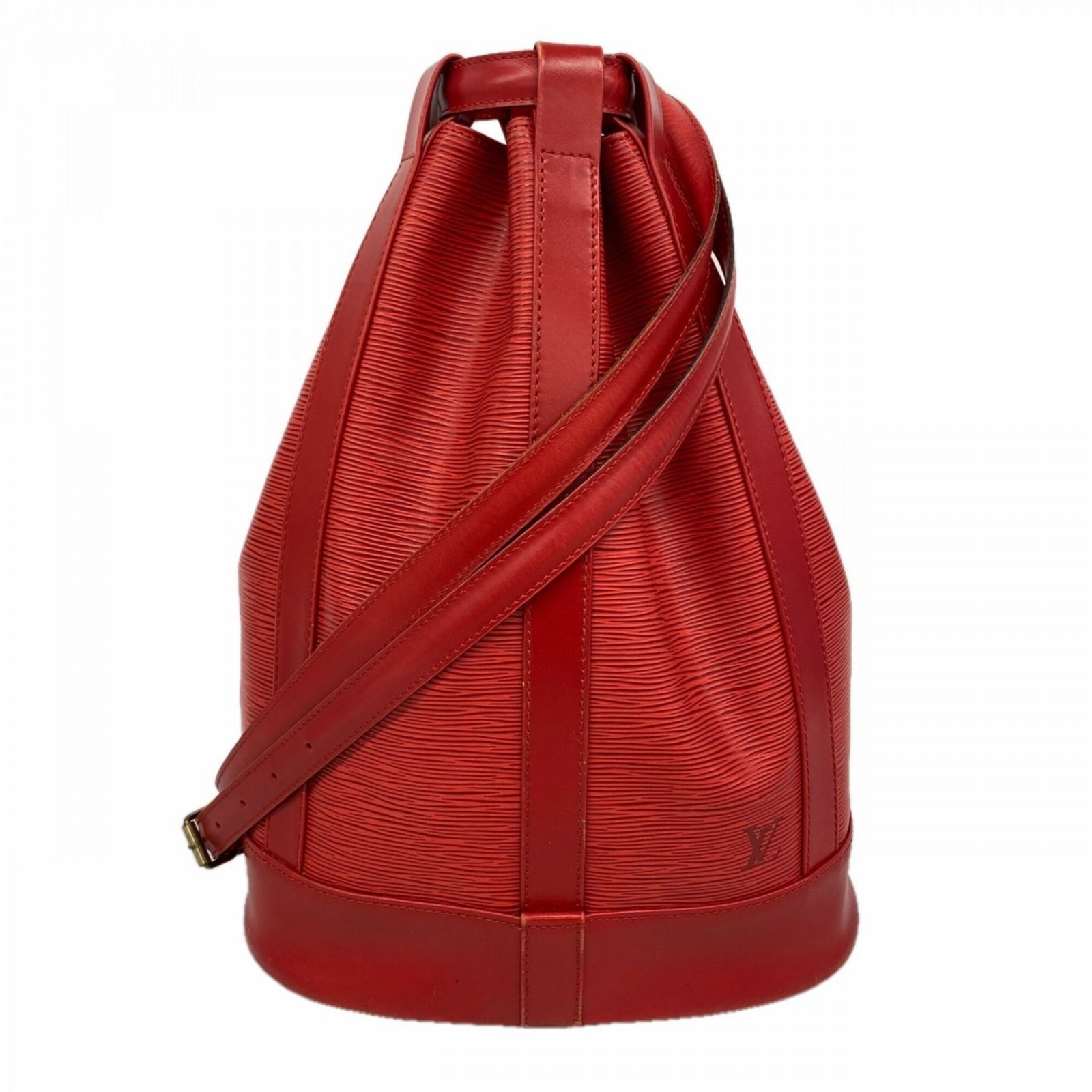 ルイ・ヴィトン(Louis Vuitton) ルイ・ヴィトン ショルダーバッグ エピ ランドネPM M52357 カスティリアンレッドレディース