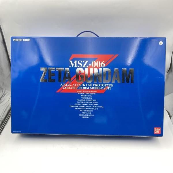 中古】ｶﾞﾝﾀﾞﾑ）バンダイ [廃版]PG 1/60 MSZ-006 ゼータガンダム /機動
