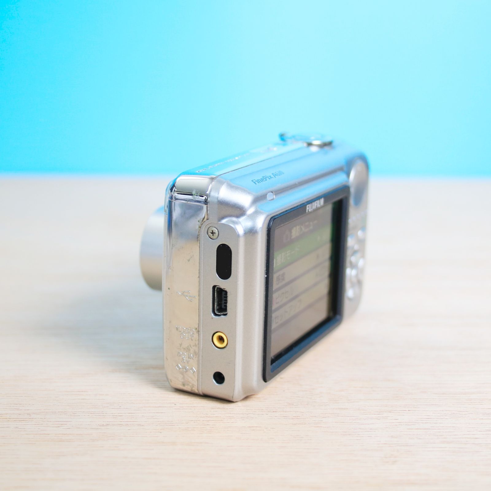 完動品❁オールドコンデジ FUJIFILM FinePix A610 単3電池式 SDカード 