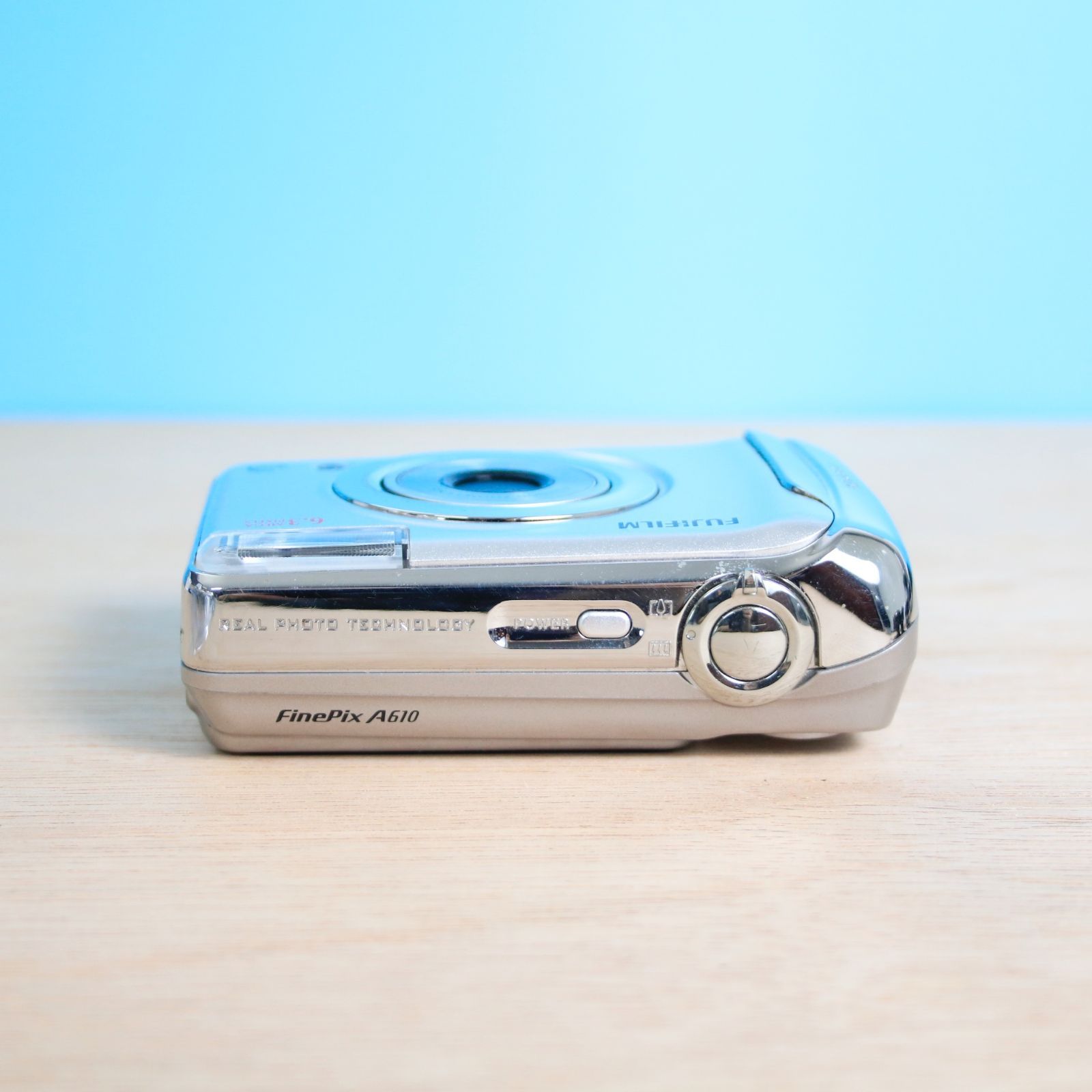 完動品❁オールドコンデジ FUJIFILM FinePix A610 単3電池式 SDカード 
