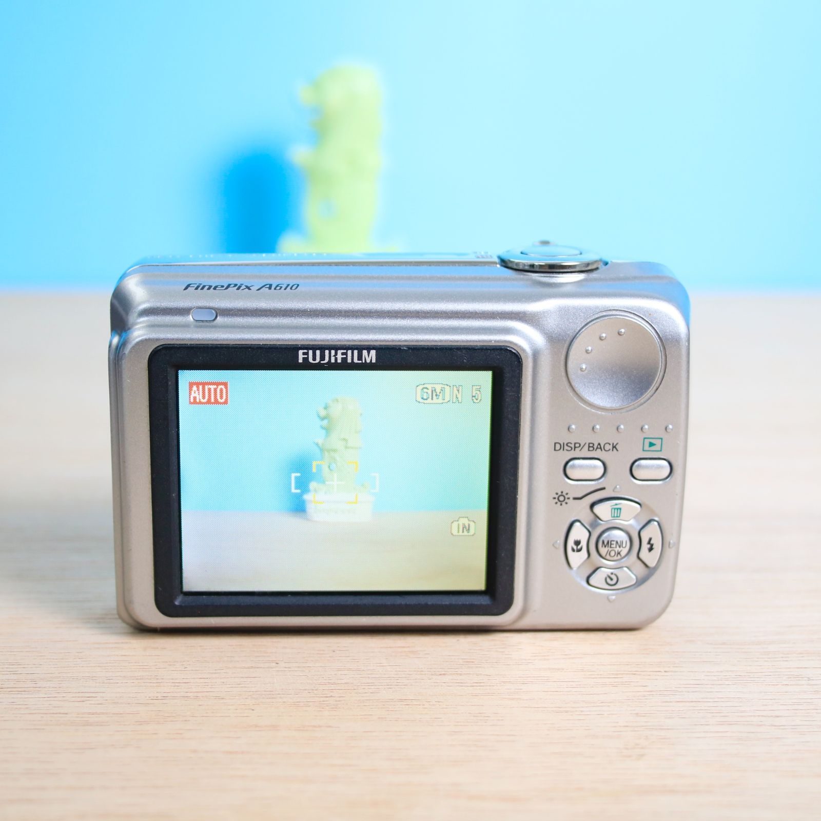 完動品❁オールドコンデジ FUJIFILM FinePix A610 単3電池式 SDカード 