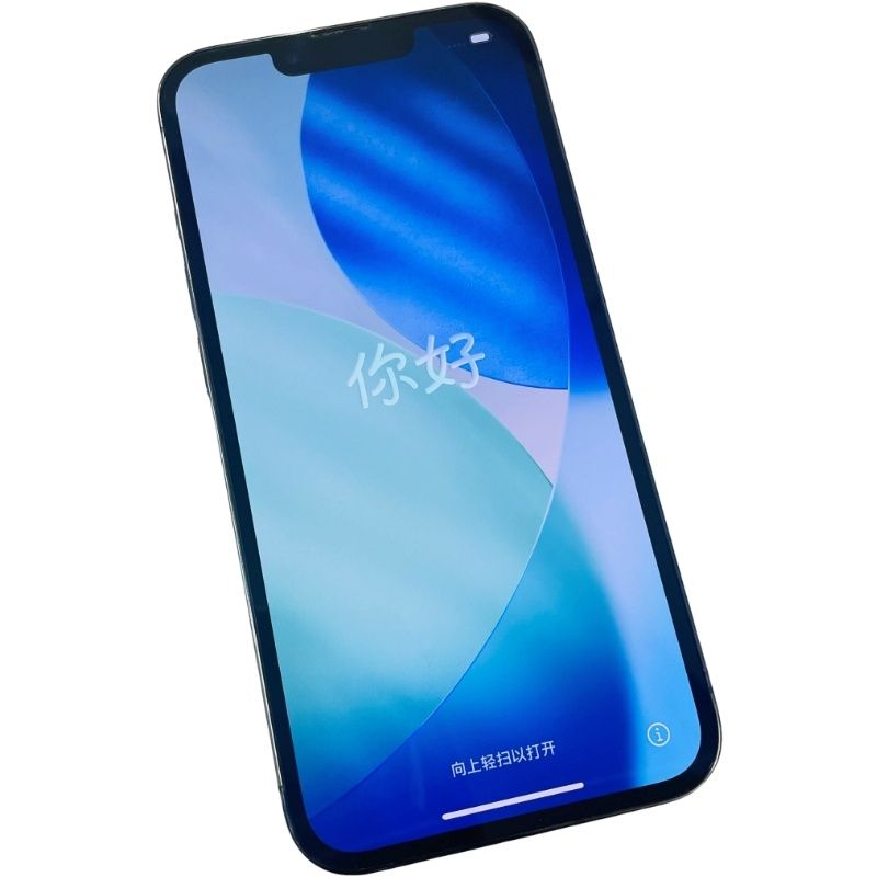 SIMフリー Apple iPhone 13 Pro 128GB MLUE3J/A au ○判定 グラファイト スマートフォン スマホ バッテリー最大容量77% 【中古】 12606K62