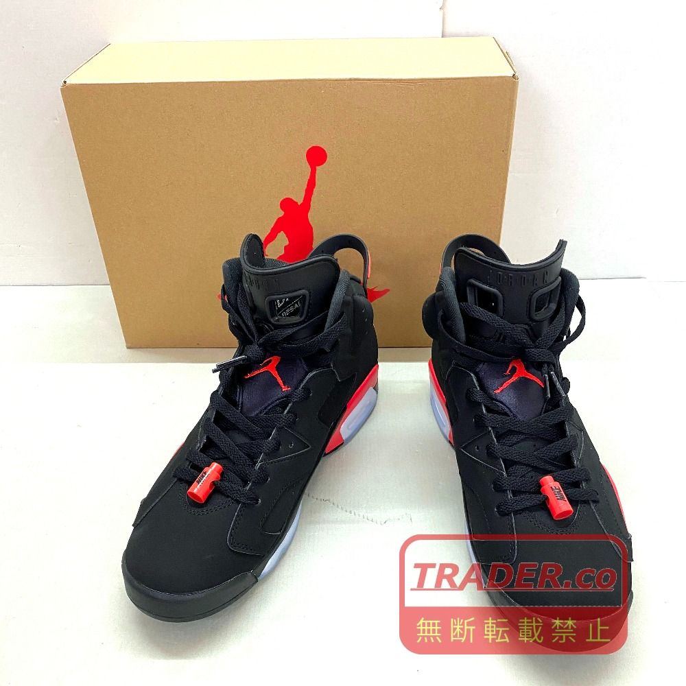 03w27056【箱付き】 Nike Air Jordan 6 Retro Infrared Salesman ナイキ エアジョーダン6 レトロ インフラレッドセールスマン 27.5cm メンズ スニーカー CT8529-001