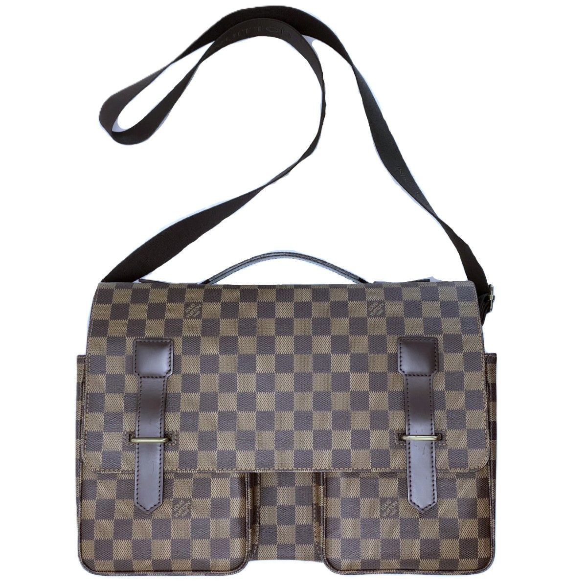 LOUIS VUITTON ルイヴィトン ダミエ ブロードウェイ N42270 エベヌ