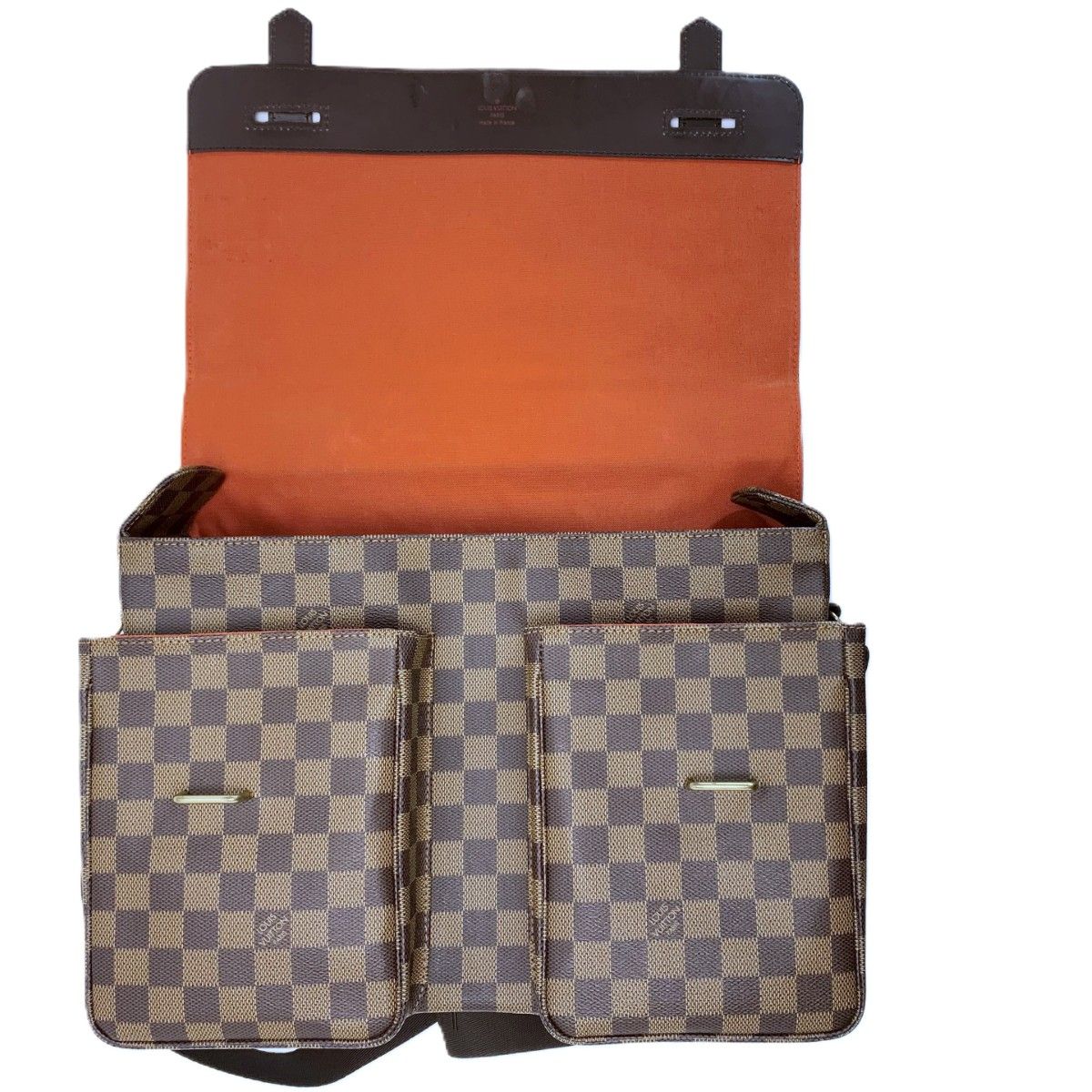 LOUIS VUITTON ルイヴィトン ダミエ ブロードウェイ N42270 エベヌ 