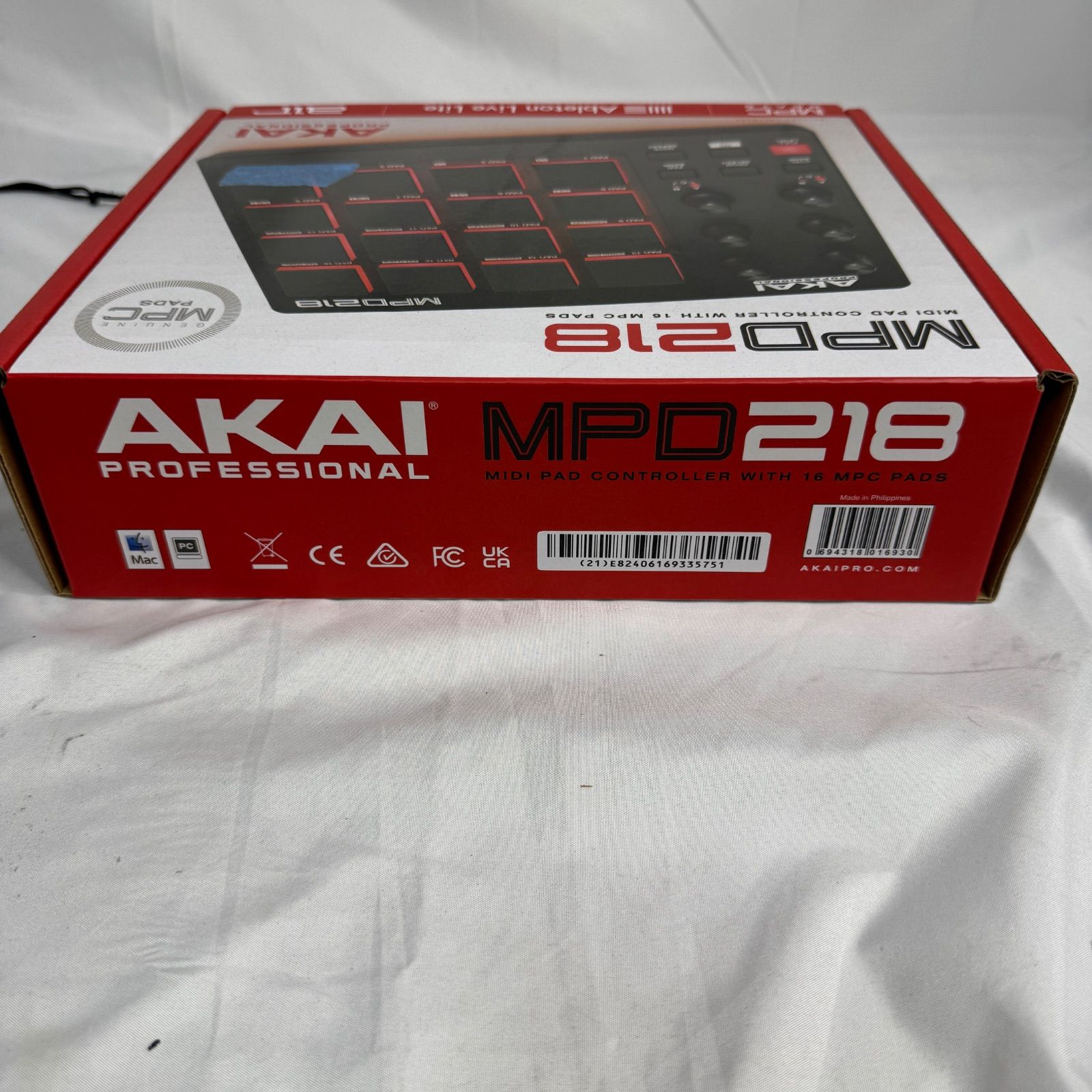 AKAI MPD218 MIDI パッド DTM ビートメイク Ableto Akai MPD218 MIDI