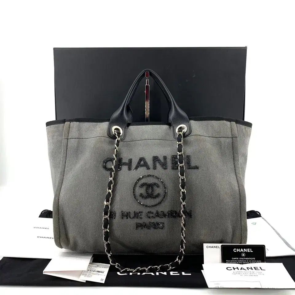 百貨店購入 CHANEL シャネル ドービルラージ トートバッグ ショルダーバッグ