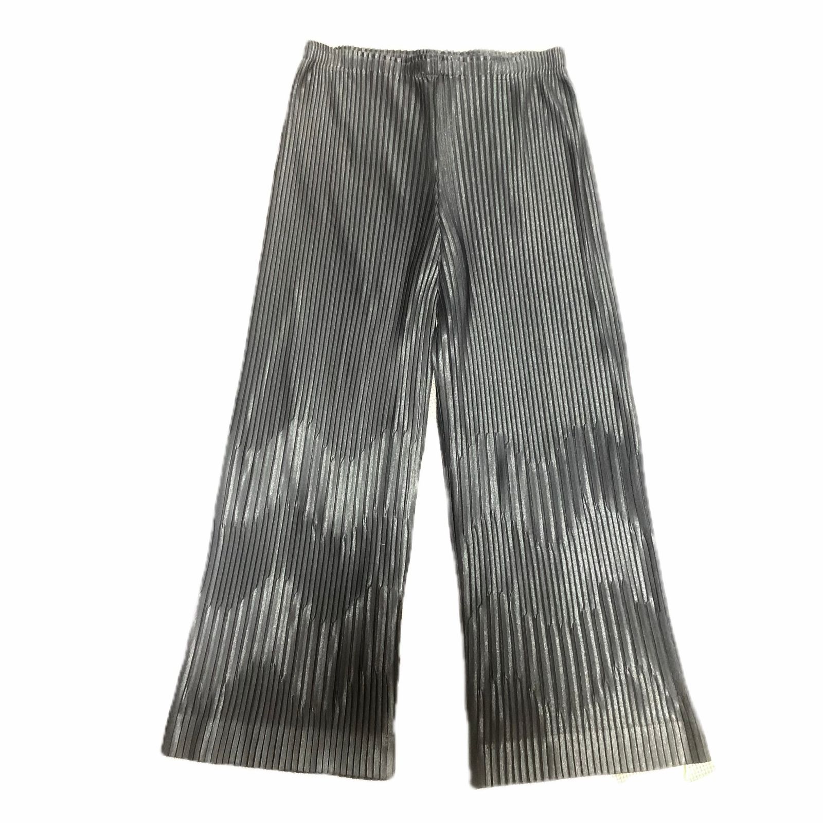美品 ISSEYMIYAKE イッセイミヤケ パンツ IM62FF633 サイズ2 ブラック