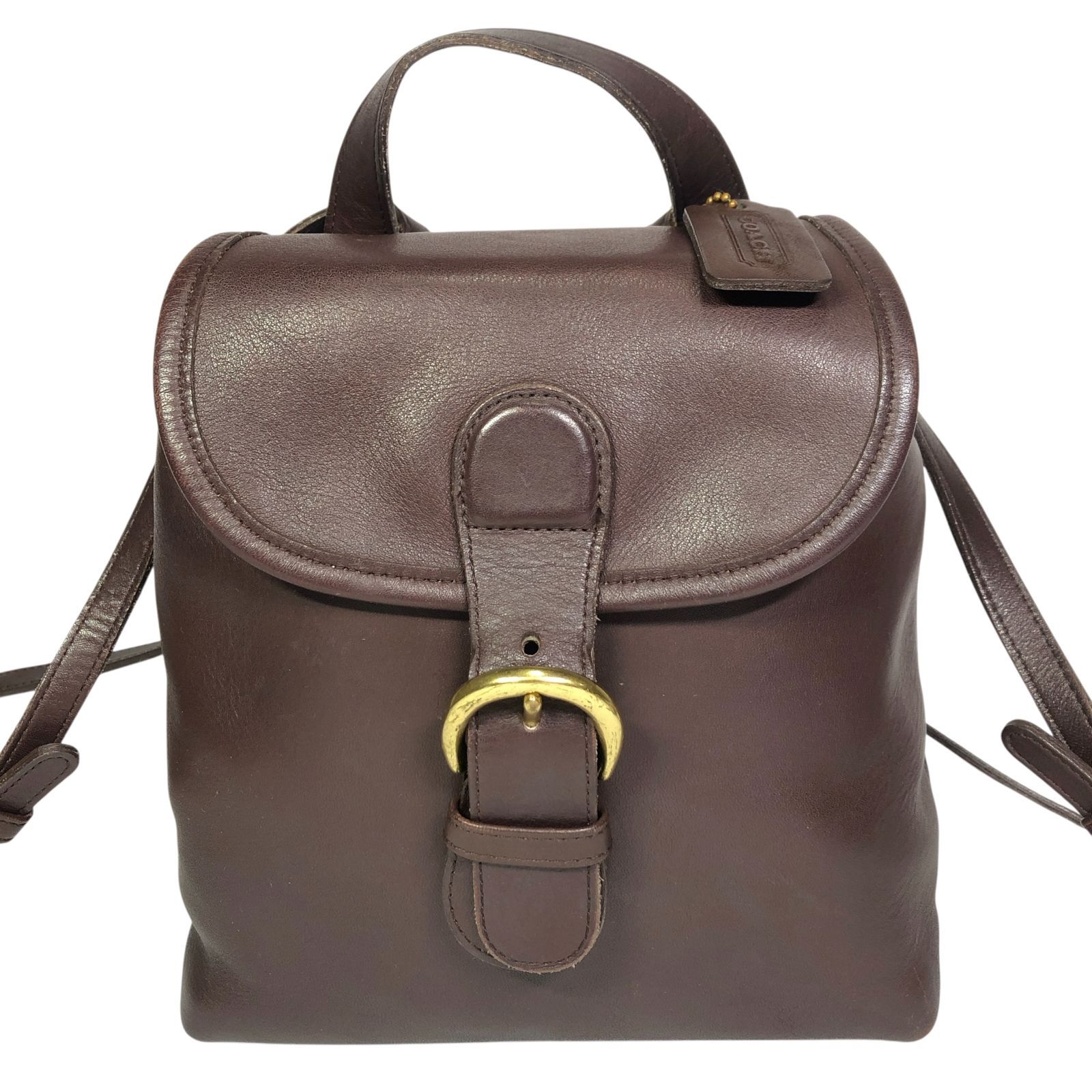 【コーチ】本物 COACH リュックサック 4152 オールドコーチ リュック バックパック 本革 レザー 女性用 レディース USA製