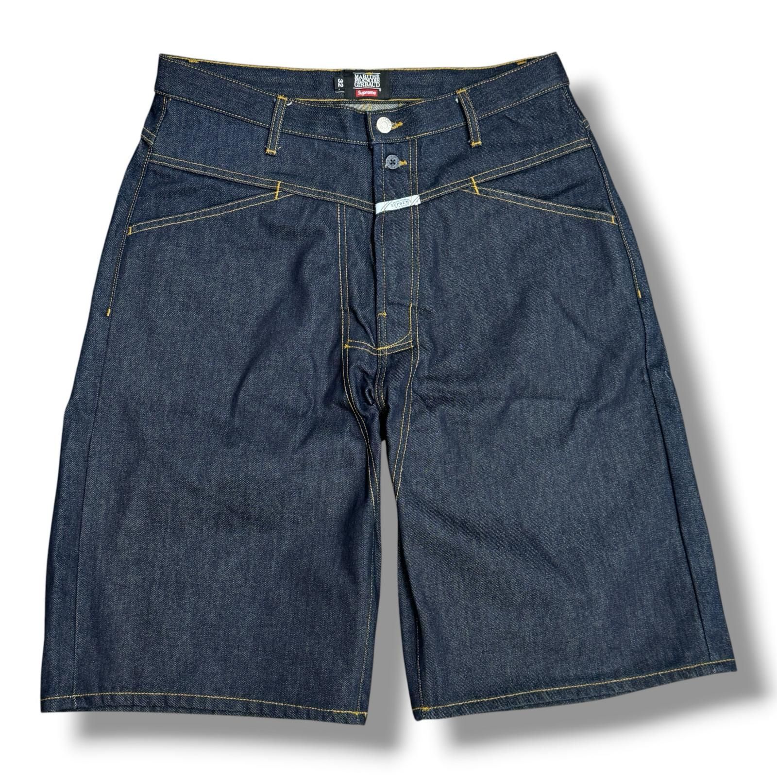 Supreme 25SS Marithé + François Girbaud X-Seam Baggy Denim Short マリテ フランソワ ジルボー X-シーム バギー デニムハーフパンツ ショートパンツ シュプリーム インディゴ 32 13989M