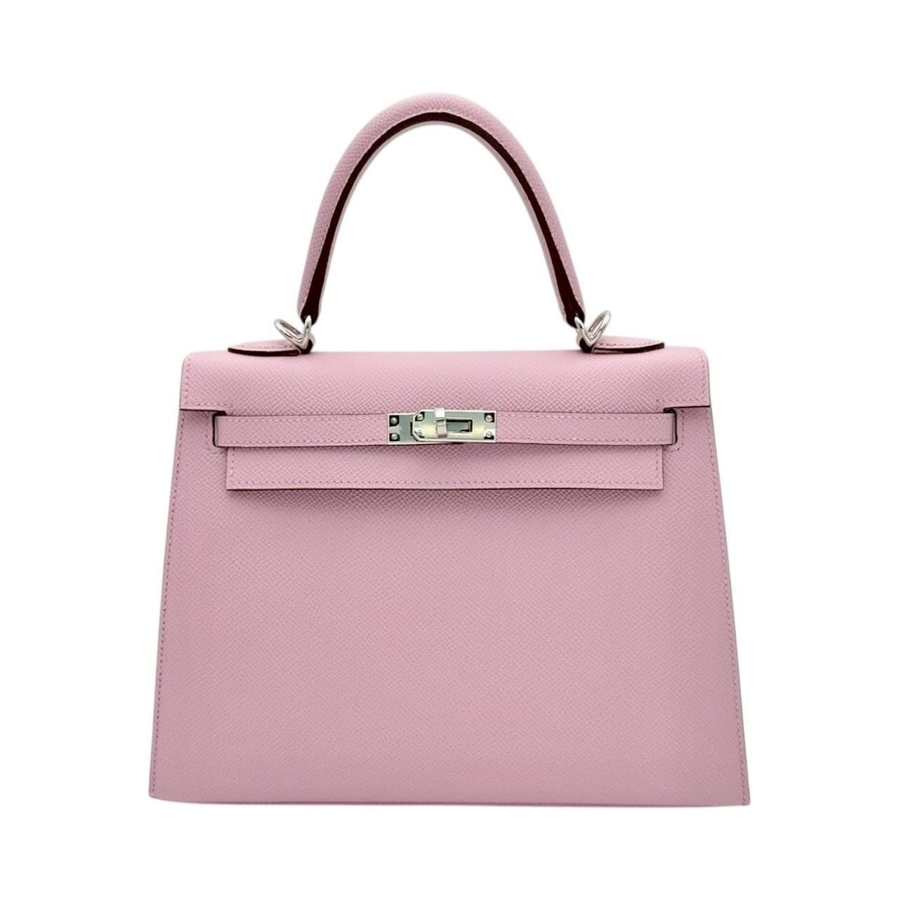 HERMES：ケリー 28 エプソン モーヴシルベストル SV金具 U刻印