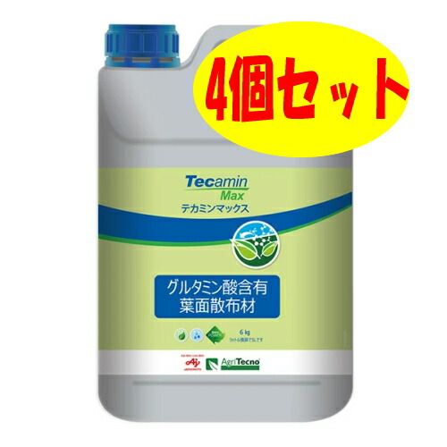 味の素　テカミンマックス　6kg 4個セット