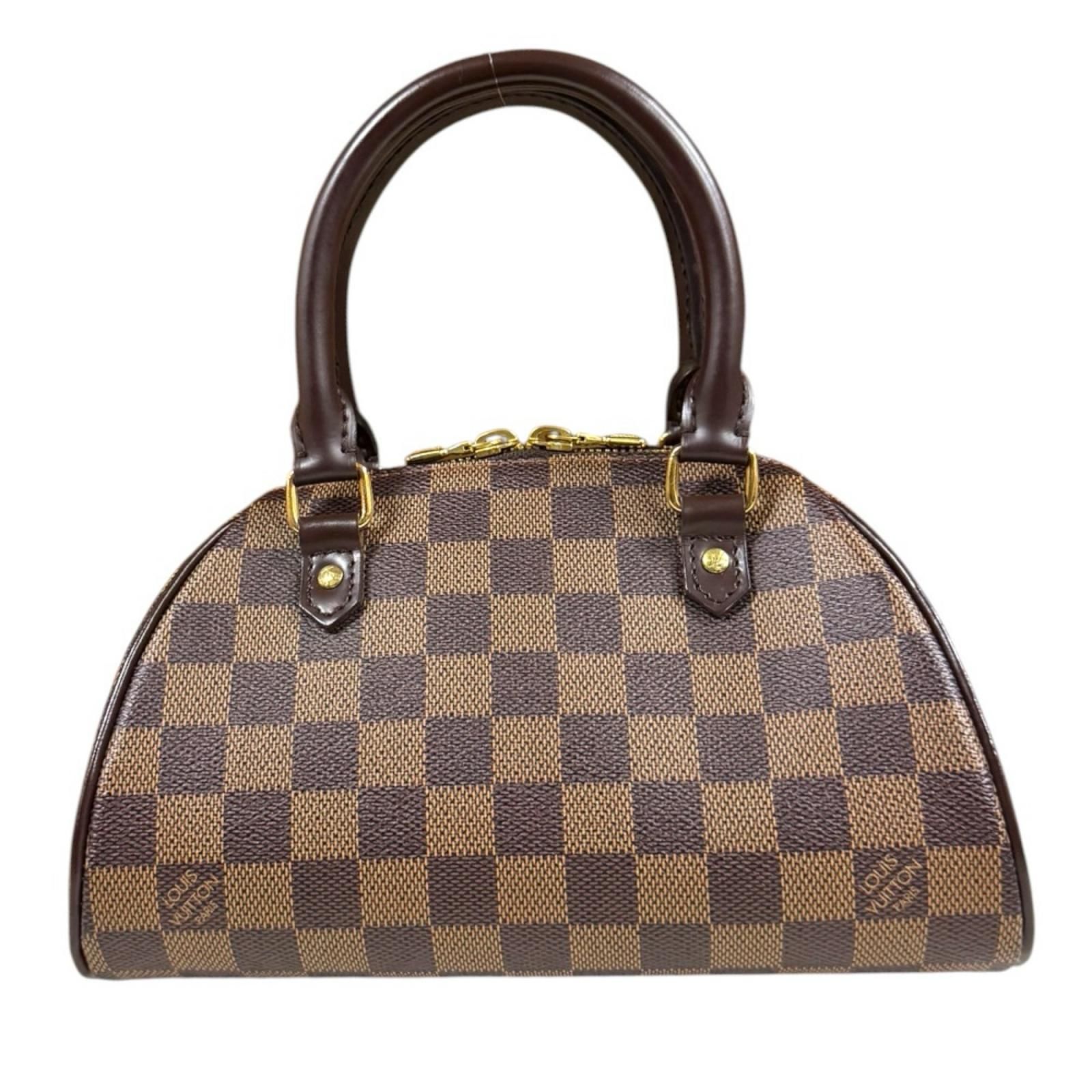 ルイヴィトン リベラ　ミニ ダミエ ハンドバッグ ダミエキャンバス N41436 ブラウン レディース LOUIS VUITTON 中古 ルイヴィトン ルイ ヴィトン