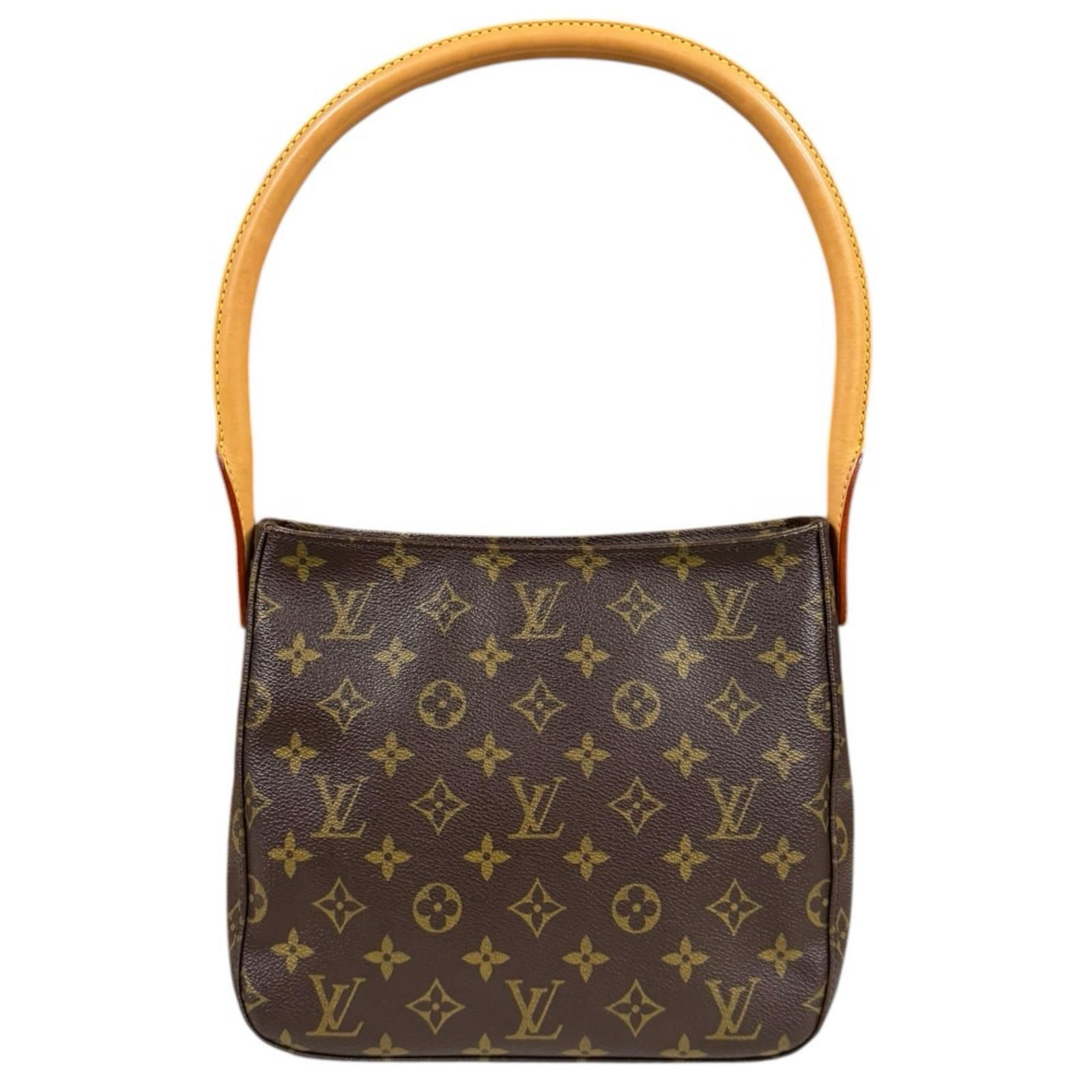 ルイヴィトン ルーピングＭＭ モノグラム ショルダーバッグ モノグラムキャンバス M51146 ブラウン レディース LOUIS VUITTON 中古 ルイヴィトン ルイ ヴィトン
