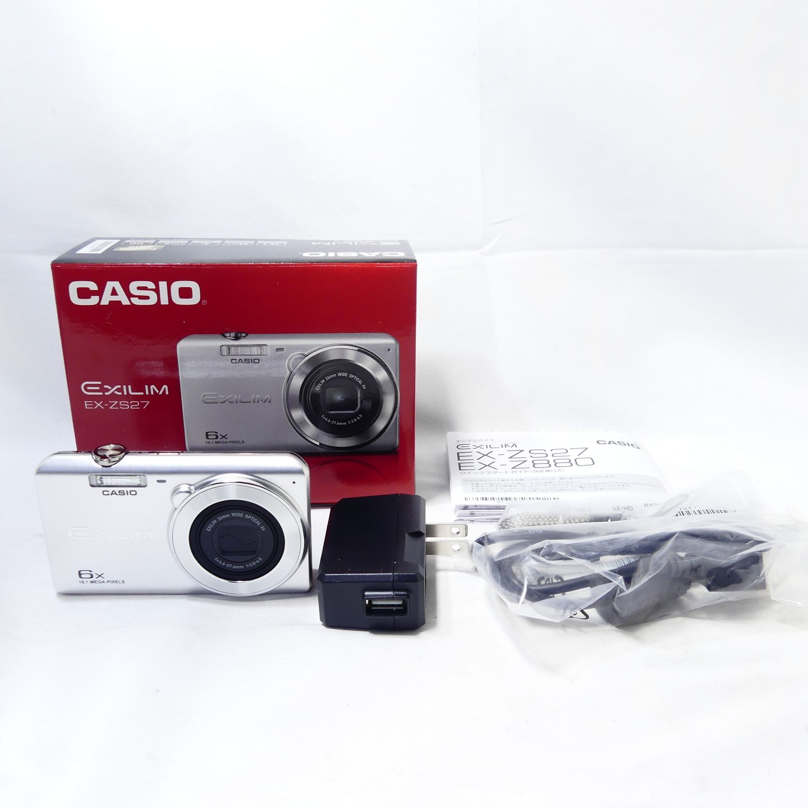 CASIO EXILIM EX-ZS27 デジタルカメラ コンパクトカメラ コンデジ
