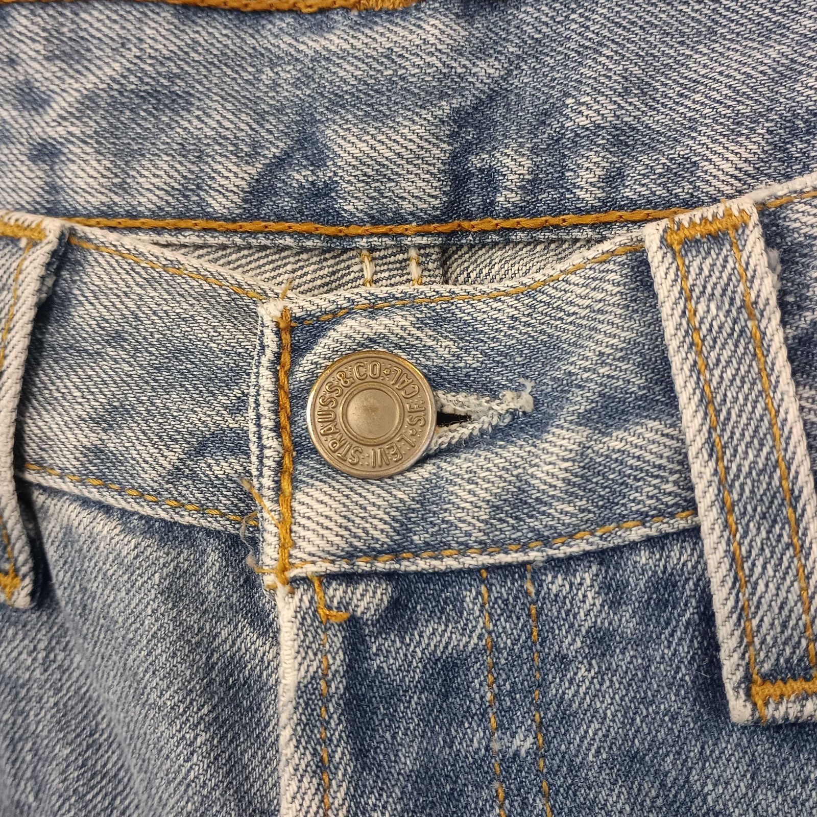 Levi's リーバイス 501 刻印553 USA製 W29 L32 ライトブルー デニム