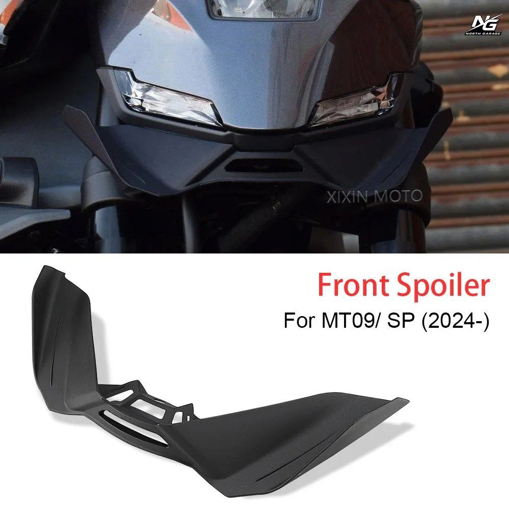 ヤマハ MT09 SP 2024 2025 オートバイ フロントスポイラー ダウンフォース ネイキッド ウィングレット エアロダイナミックウィング フロン