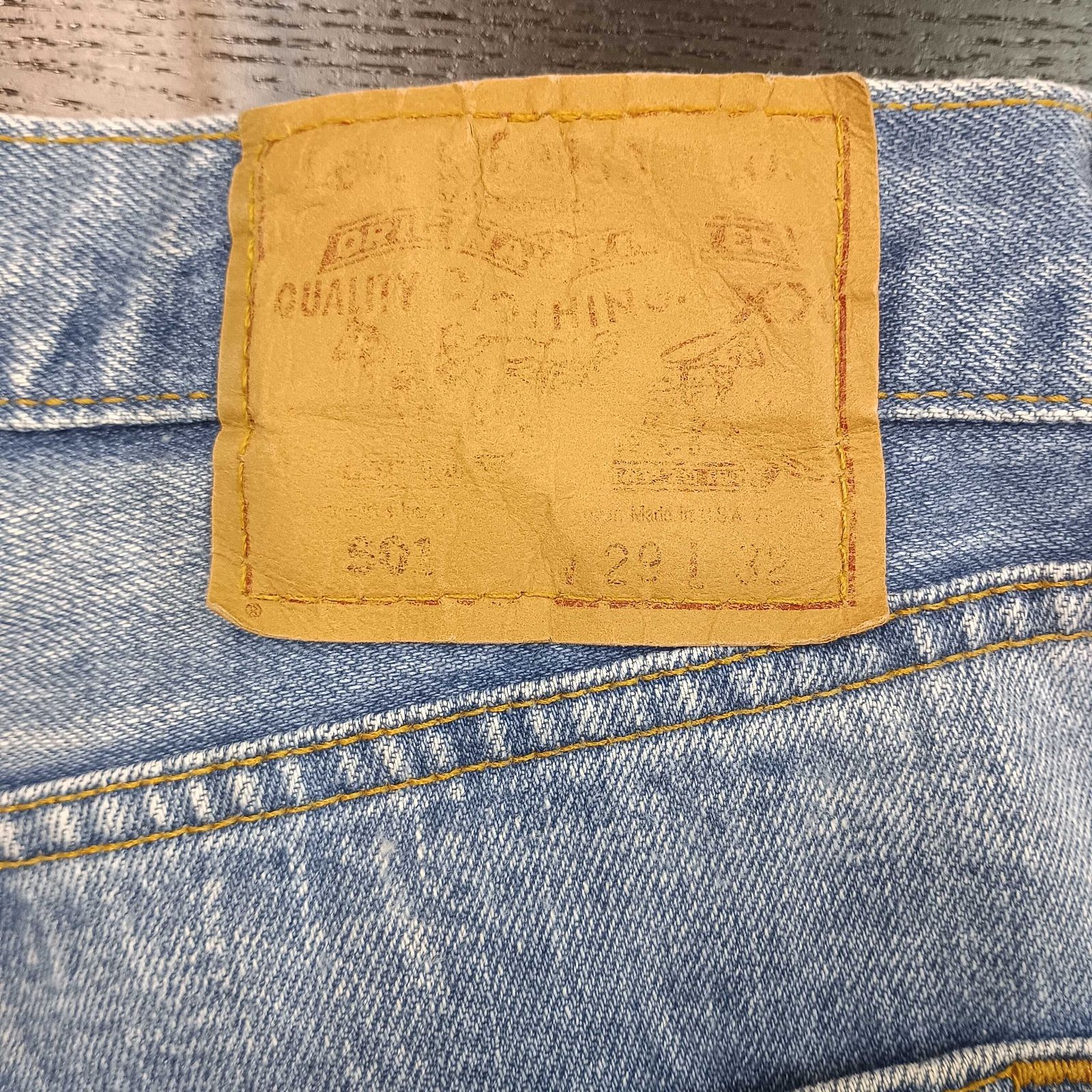 Levi's リーバイス 501 刻印553 USA製 W29 L32 ライトブルー デニム