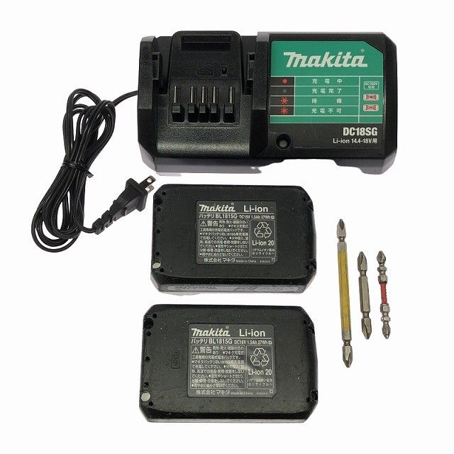 ☆品☆makita マキタ 18V 充電式インパクトドライバー MTD002DSX 
