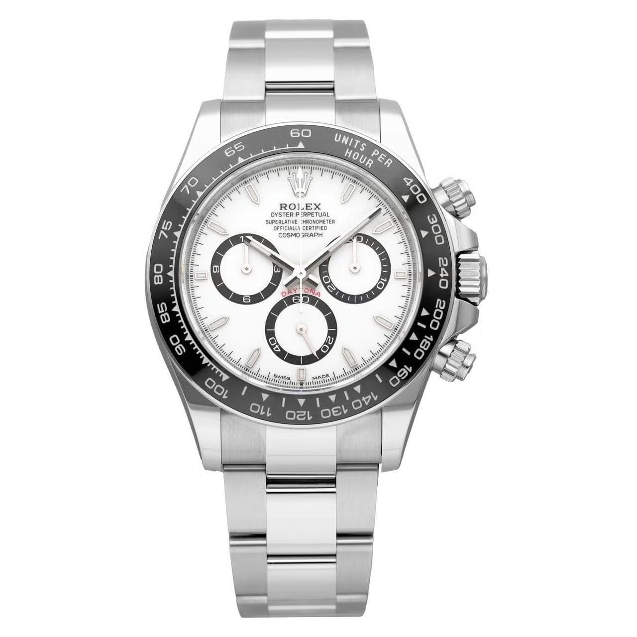 ■【新品】ロレックス 時計 コスモグラフ デイトナ 126500LN ホワイト文字盤 自動巻き ROLEX
