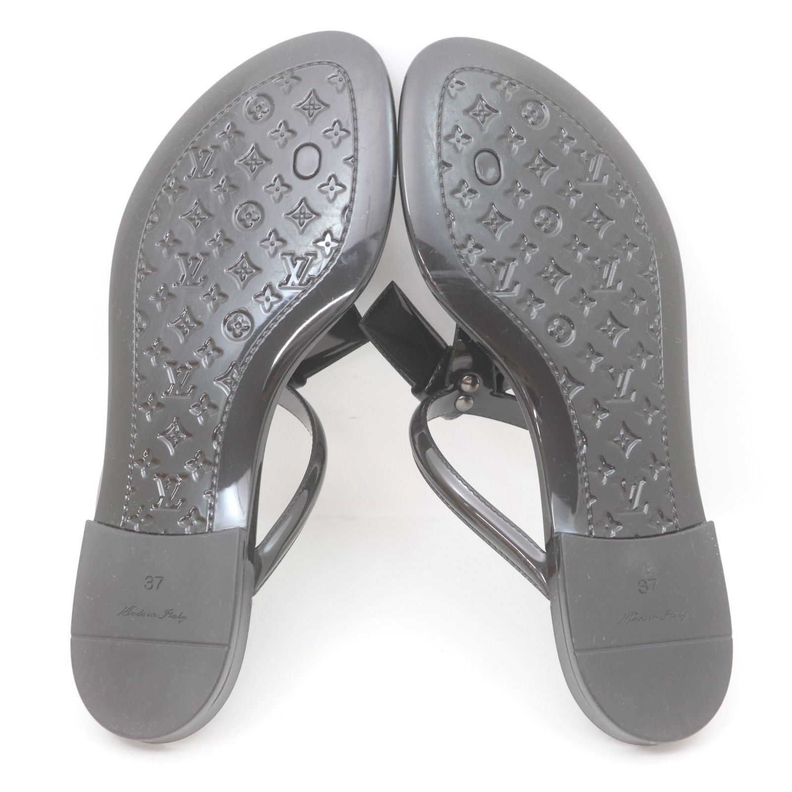 Louis Vuitton シースターライン ラバー フラット トング 美品 LOUIS