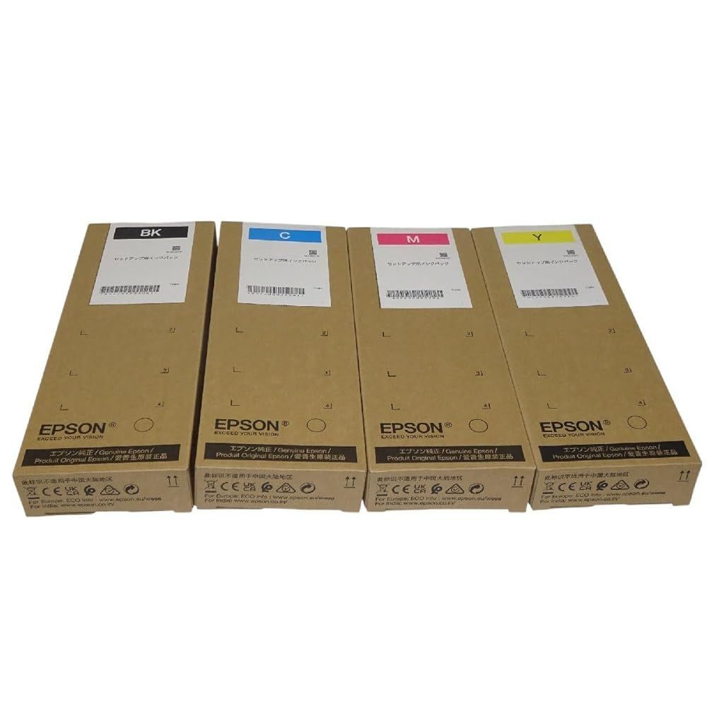 4色 純正 エプソン(IP11KA IP11CA IP11MA IP11YA IP11KB IP11CB IP11MB IP11YB)セットアップ用インクパック PX-M887F/PX-S887